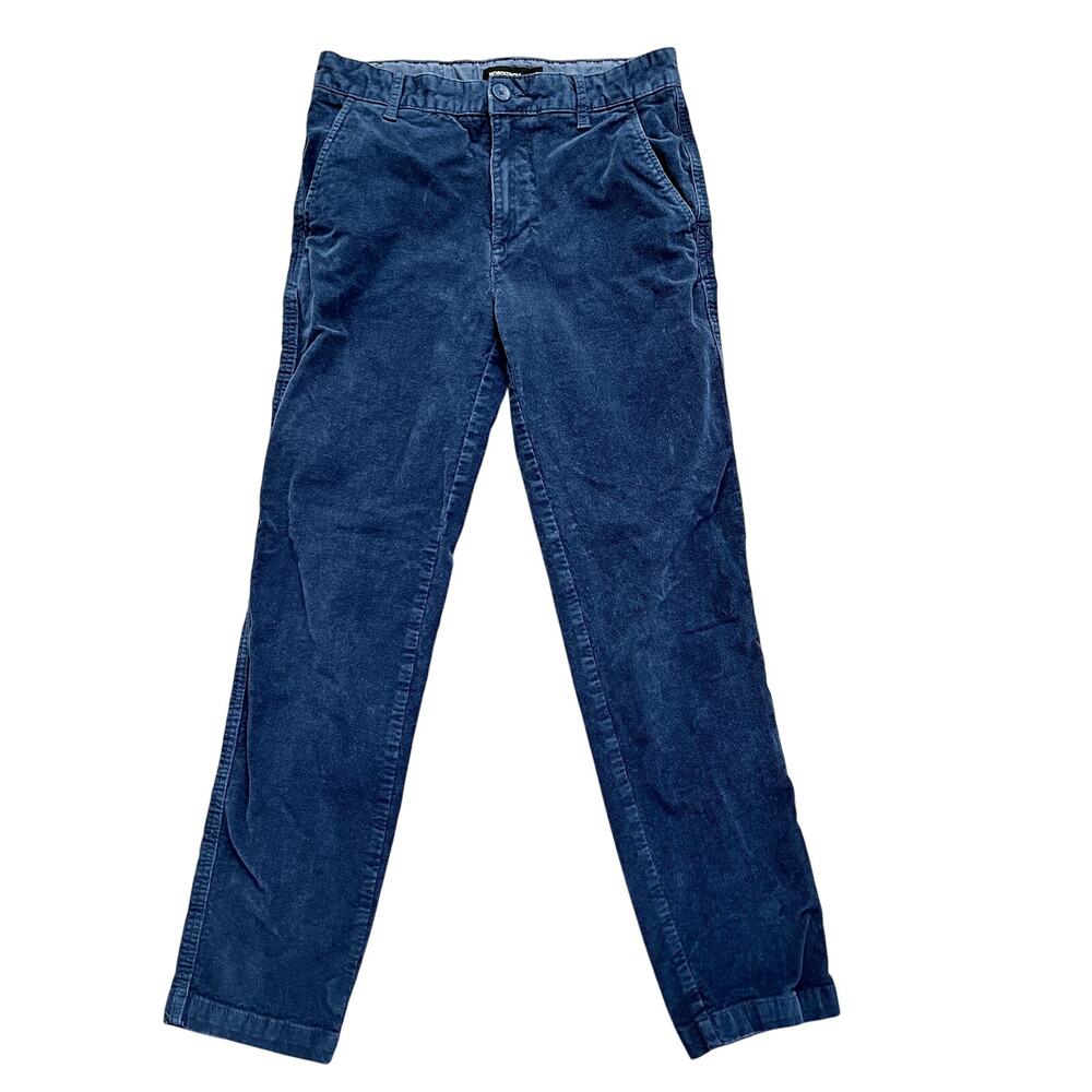 Nordstrom Corduroy Dress Pants Navy Blue Boys Pants Size 14